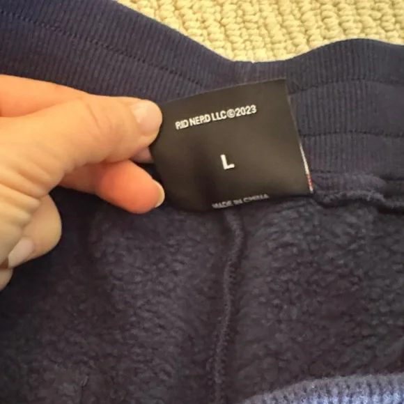 Pleasures N.E.R.D. Navy Sweatpants - Picture 4 of 5